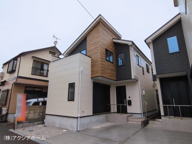 埼玉県所沢市北中3丁目の新築戸建て完成写真 2026年3月9日撮影