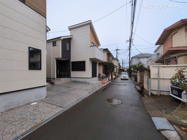 埼玉県所沢市北中3丁目の新築戸建て完成写真 2026年3月9日撮影