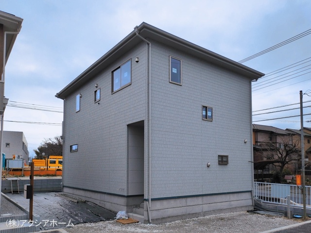 埼玉県入間市大字小谷田の新築戸建て外構写真 2026年3月1日撮影