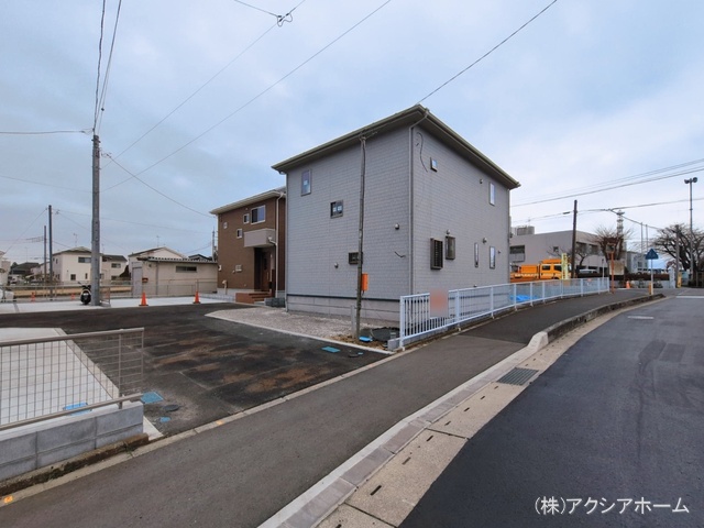 埼玉県入間市大字小谷田の新築戸建て外構写真 2026年3月1日撮影