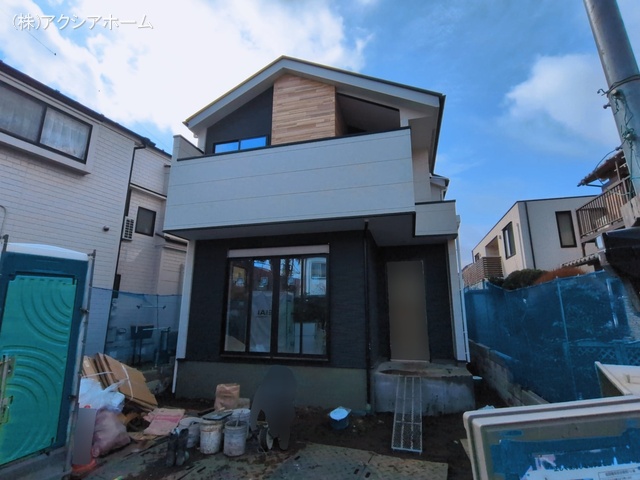 埼玉県所沢市東新井町の新築戸建て外構写真 2026年3月9日撮影