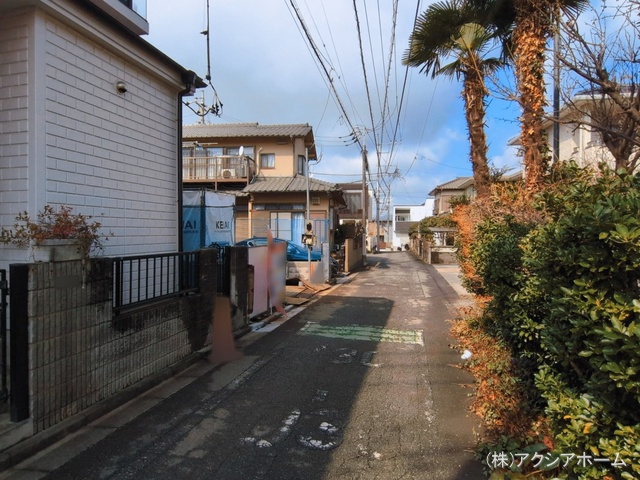 埼玉県所沢市東新井町の新築戸建て外構写真 2026年3月9日撮影