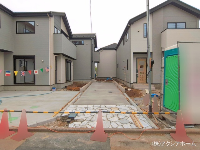 埼玉県所沢市東狭山ケ丘３丁目の新築戸建て外構写真 2026年4月14日撮影