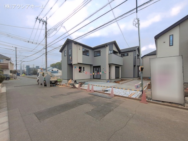 埼玉県所沢市東狭山ケ丘３丁目の新築戸建て外構写真 2026年4月14日撮影
