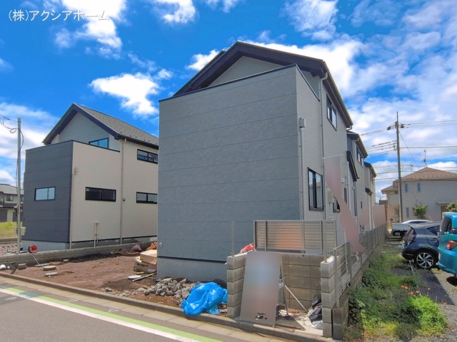 埼玉県所沢市東狭山ケ丘３丁目の新築戸建て外構写真 2026年4月26日撮影