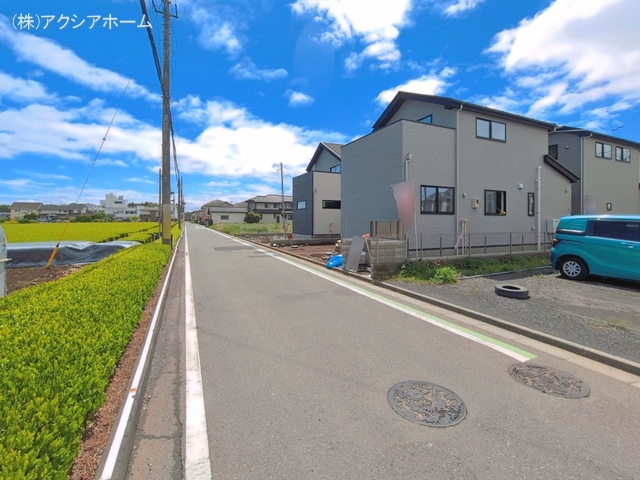 埼玉県所沢市東狭山ケ丘３丁目の新築戸建て外構写真 2026年4月26日撮影