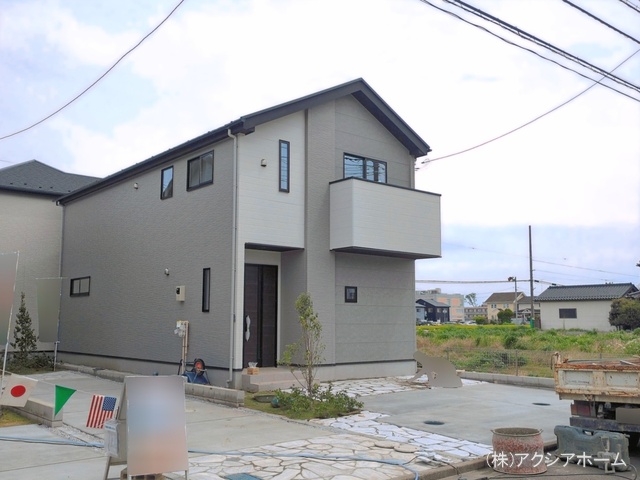 埼玉県所沢市東狭山ケ丘３丁目の新築戸建て外構写真 2026年4月23日撮影
