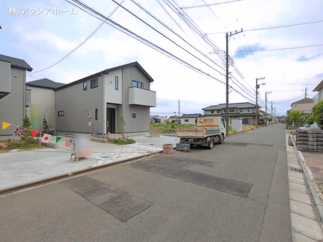 埼玉県所沢市東狭山ケ丘３丁目の新築戸建て外構写真 2026年4月23日撮影