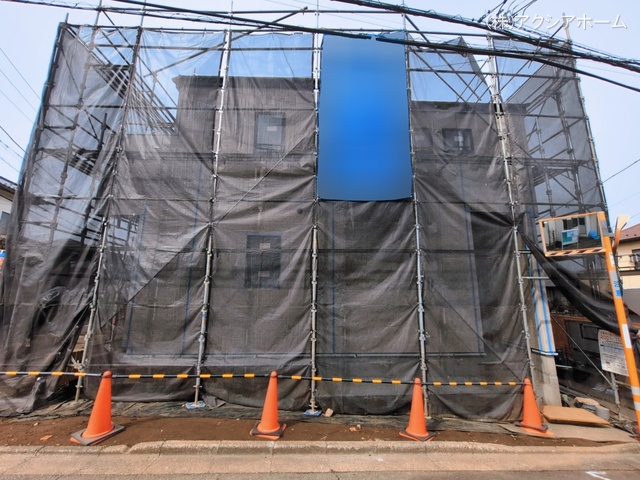 埼玉県所沢市大字松郷の新築戸建てシート写真 2026年3月12日撮影