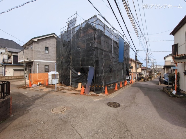 埼玉県所沢市大字松郷の新築戸建てシート写真 2026年3月12日撮影