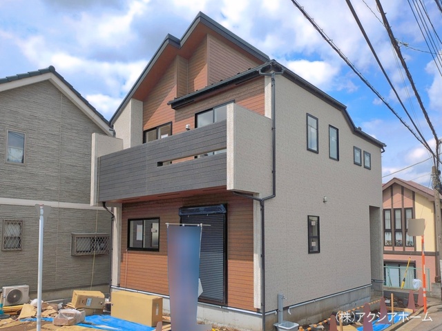 埼玉県所沢市大字松郷の新築戸建て外構写真 2026年4月5日撮影