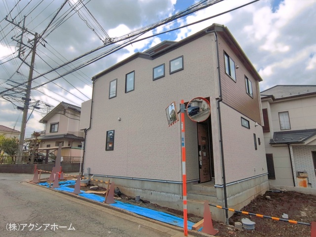 埼玉県所沢市大字松郷の新築戸建て外構写真 2026年4月5日撮影
