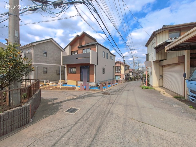 埼玉県所沢市大字松郷の新築戸建て外構写真 2026年4月5日撮影