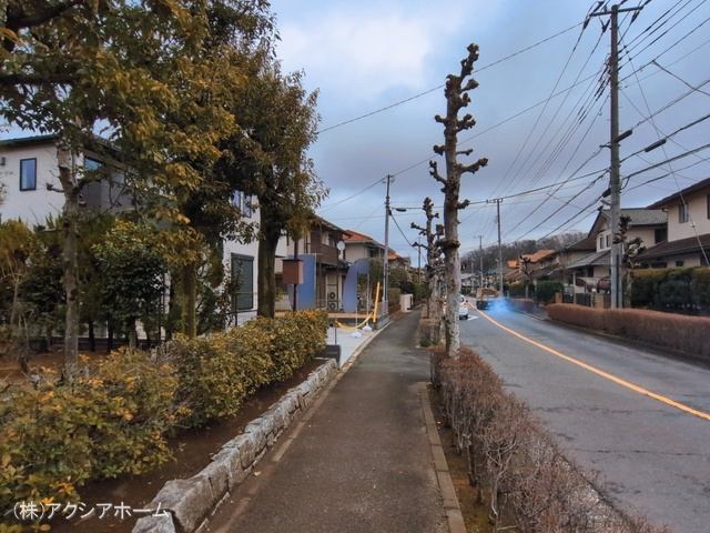 埼玉県所沢市松が丘２丁目の新築戸建て完成写真 2026年3月9日撮影