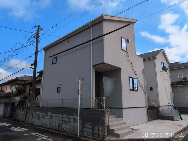 埼玉県所沢市中新井4丁目の新築戸建て完成写真 2026年3月9日撮影