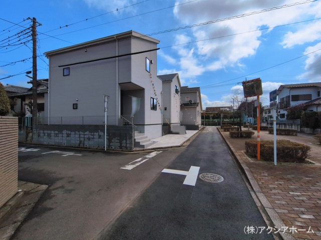 埼玉県所沢市中新井4丁目の新築戸建て完成写真 2026年3月9日撮影