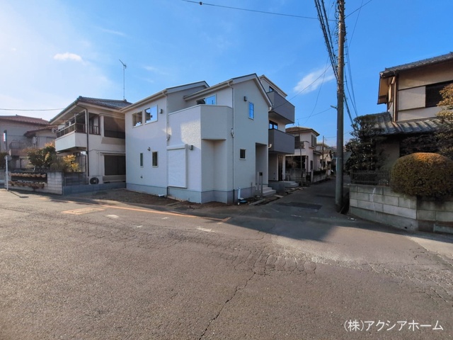 埼玉県入間市東藤沢7丁目の新築戸建て外構写真 2026年3月8日撮影