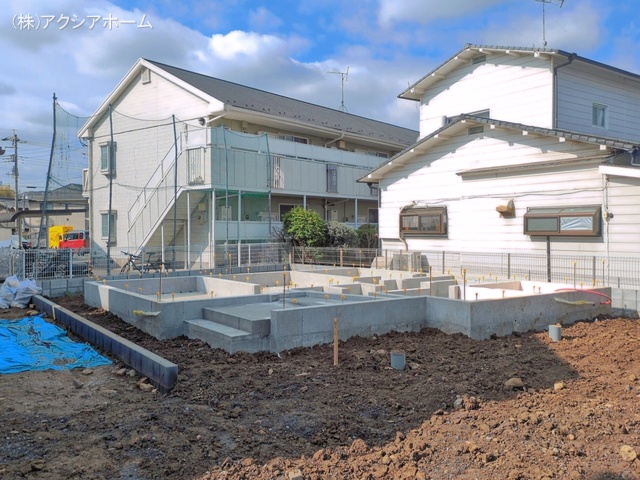 埼玉県所沢市大字荒幡の新築戸建て基礎写真 2026年4月5日撮影