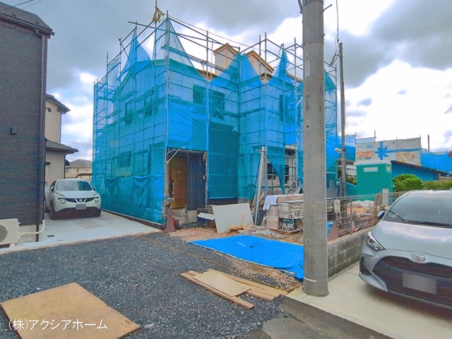 埼玉県所沢市大字荒幡の新築戸建てシート写真 2026年6月7日撮影