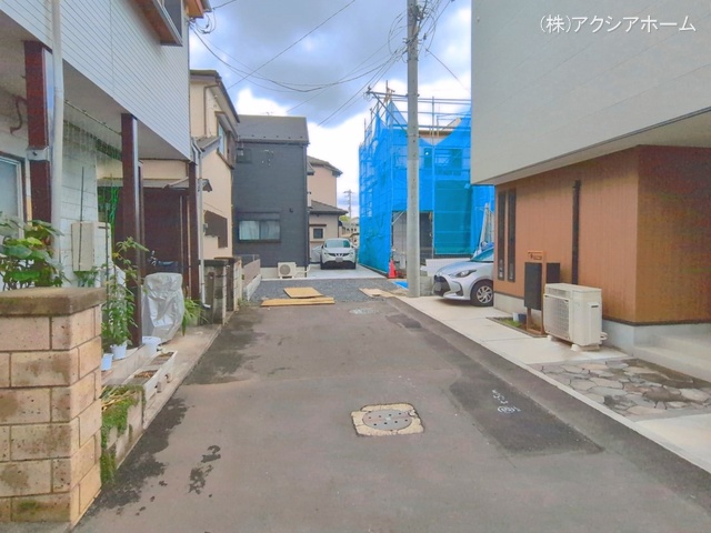 埼玉県所沢市大字荒幡の新築戸建てシート写真 2026年6月7日撮影