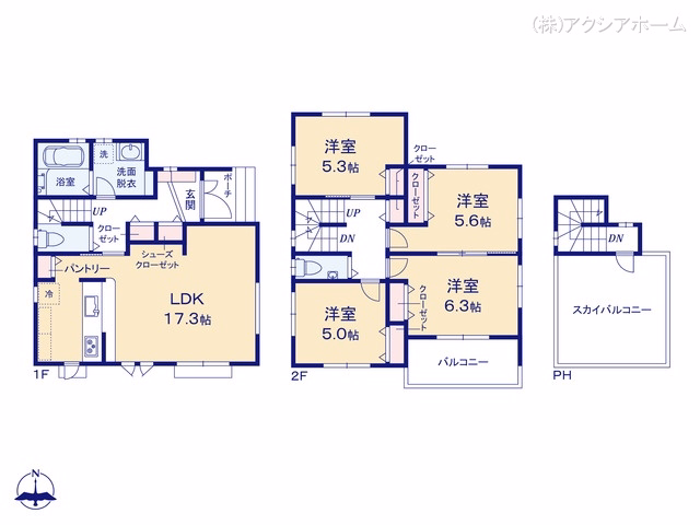 所沢市大字荒幡（戸建） 間取図