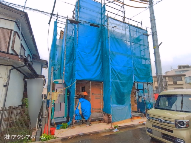 埼玉県所沢市若狭４丁目の新築戸建て上棟写真 2026年6月17日撮影