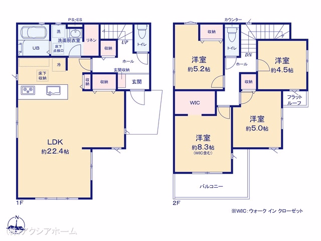 所沢市大字山口（戸建）01 間取図