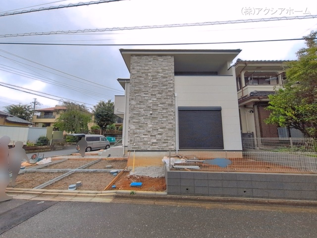 埼玉県入間市宮寺の新築戸建て外構写真 2026年6月25日撮影