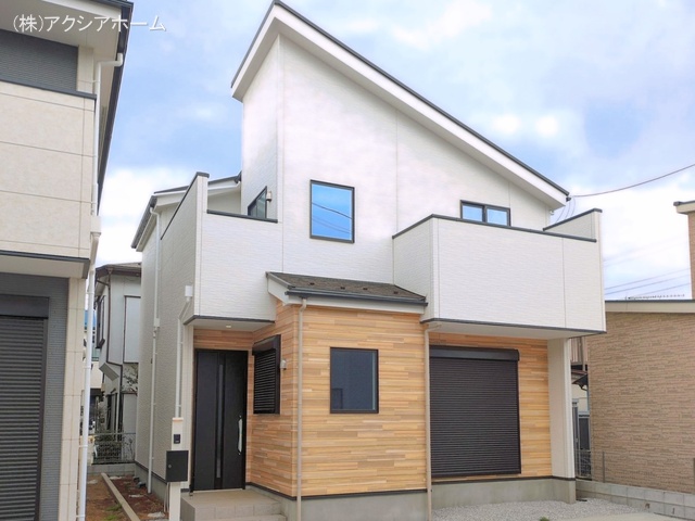 埼玉県所沢市大字下安松の新築戸建て完成写真 2026年4月9日撮影