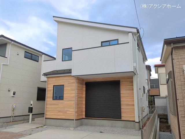 埼玉県所沢市大字下安松の新築戸建て完成写真 2026年4月9日撮影