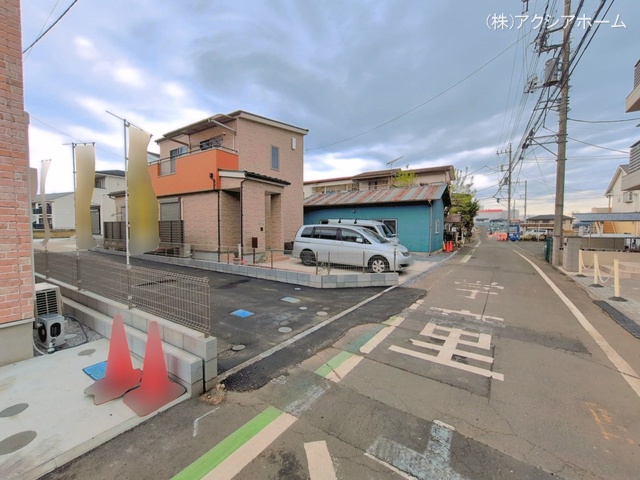 埼玉県所沢市大字下安松の新築戸建て完成写真 2026年4月9日撮影