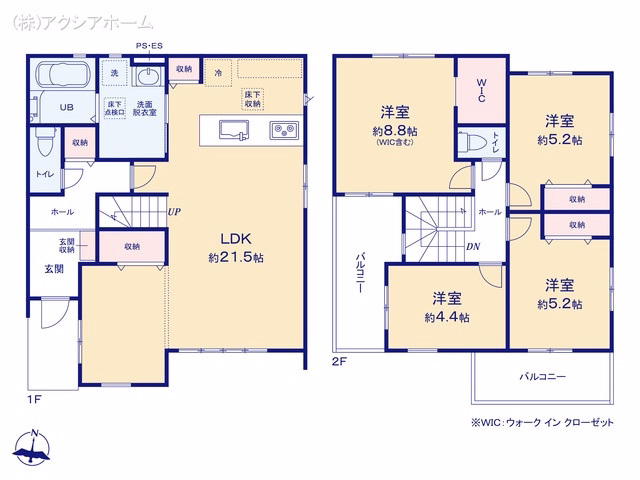 所沢市大字下安松（戸建）02 間取図