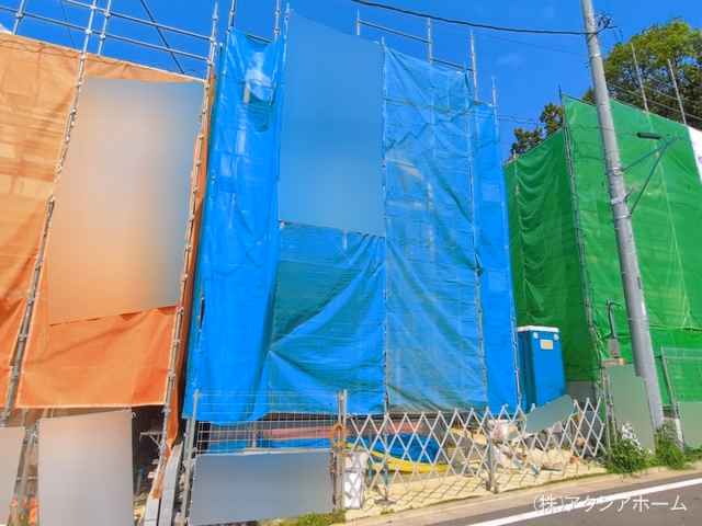 埼玉県所沢市大字北秋津の新築戸建て上棟写真 2026年6月11日撮影