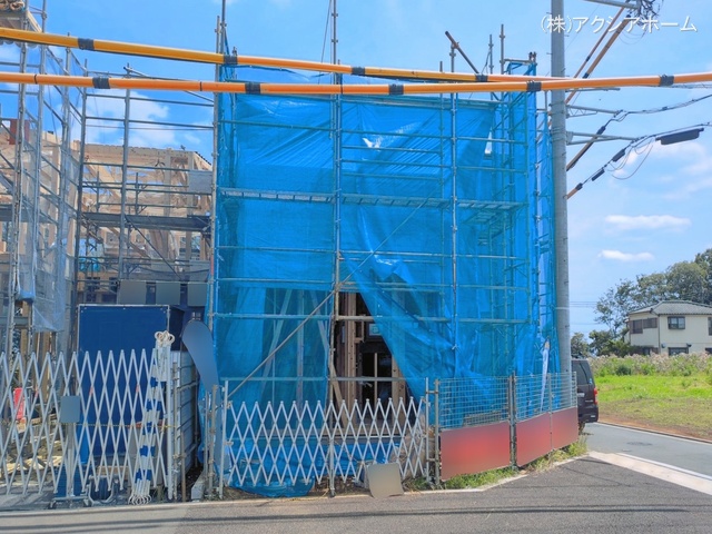 埼玉県所沢市大字上安松の新築戸建て上棟写真 2026年5月24日撮影