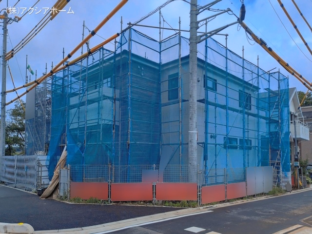 埼玉県所沢市大字上安松の新築戸建てシート写真 2026年6月17日撮影