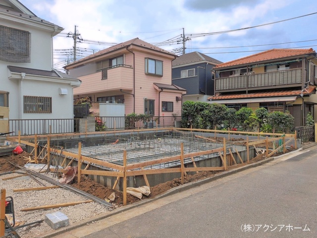 埼玉県所沢市向陽町の新築戸建て基礎写真 2026年5月25日撮影
