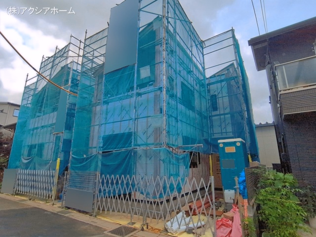 埼玉県所沢市美原町４丁目の新築戸建てシート写真 2026年6月17日撮影