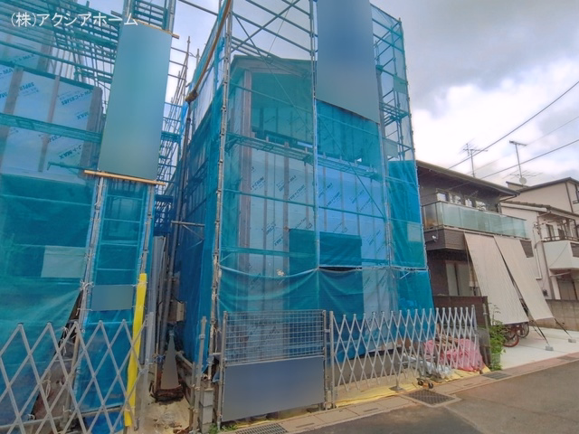 埼玉県所沢市美原町４丁目の新築戸建てシート写真 2026年6月17日撮影