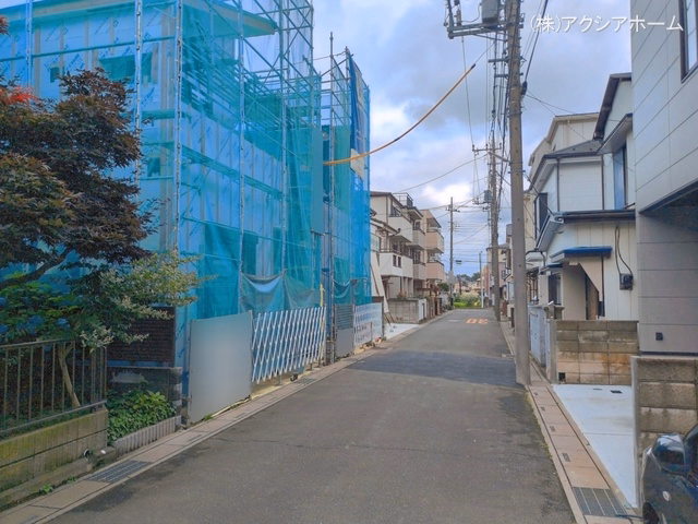 埼玉県所沢市美原町４丁目の新築戸建てシート写真 2026年6月17日撮影