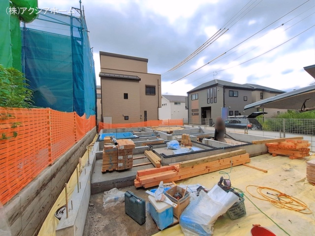 埼玉県所沢市大字北秋津の新築戸建て基礎写真 2026年6月28日撮影