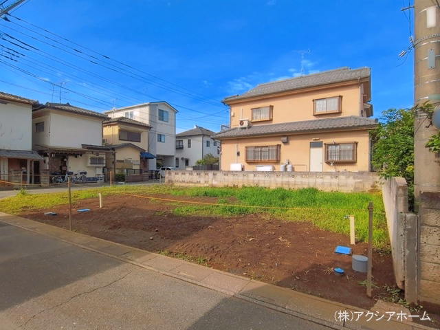 埼玉県入間市東町４丁目の新築戸建て更地・土地写真 2026年6月21日撮影
