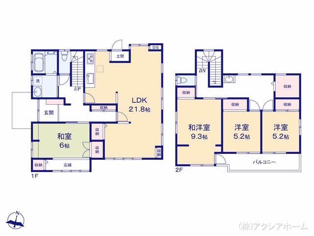 中古戸建て 入間市宮前町 間取図