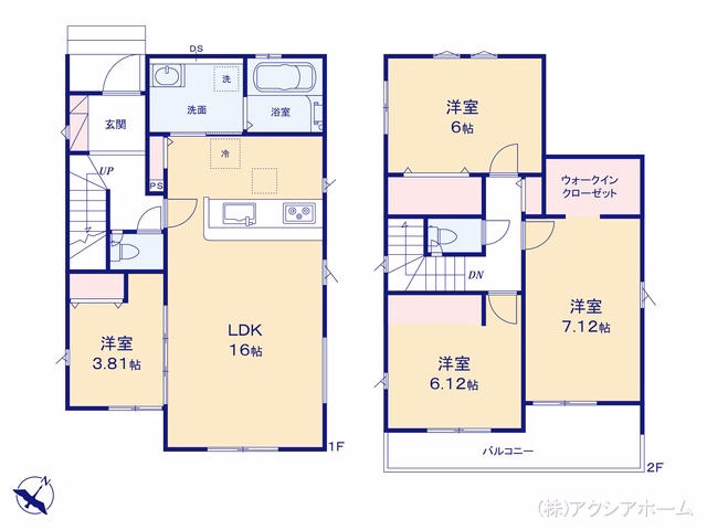 入間市高倉5丁目（戸建）15 間取図