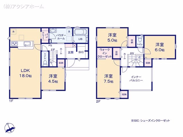 所沢市大字中富（戸建）05 間取図