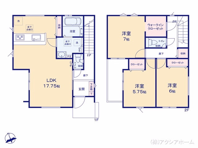 入間市扇町屋3丁目（戸建）02 間取図