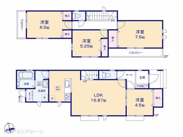 所沢市大字山口（戸建）A 間取図