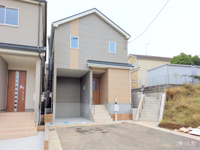 埼玉県富士見市鶴瀬東２丁目の新築戸建て完成写真 2025年10月20日撮影