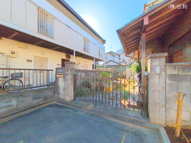 埼玉県ふじみ野市上福岡2丁目の新築戸建て更地・土地写真 2024年12月9日撮影