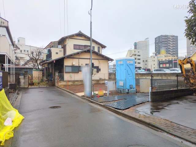 埼玉県ふじみ野市上福岡2丁目の新築戸建て更地・土地写真 2025年3月4日撮影