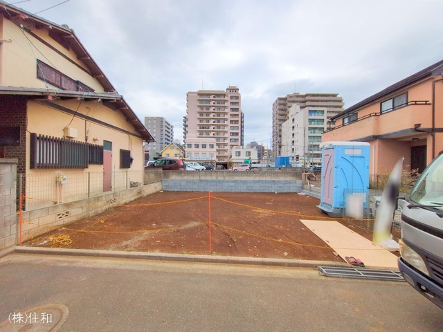 埼玉県ふじみ野市上福岡2丁目の新築戸建て更地・土地写真 2025年3月30日撮影